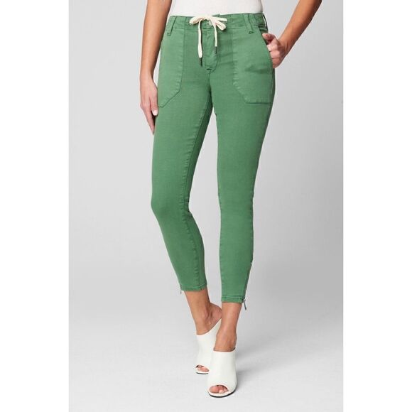 NWT BLANKNYC The Bond Mid Rise Skinny Cargo Jean in Full Bloom, Size 27 - Picture 2 of 16